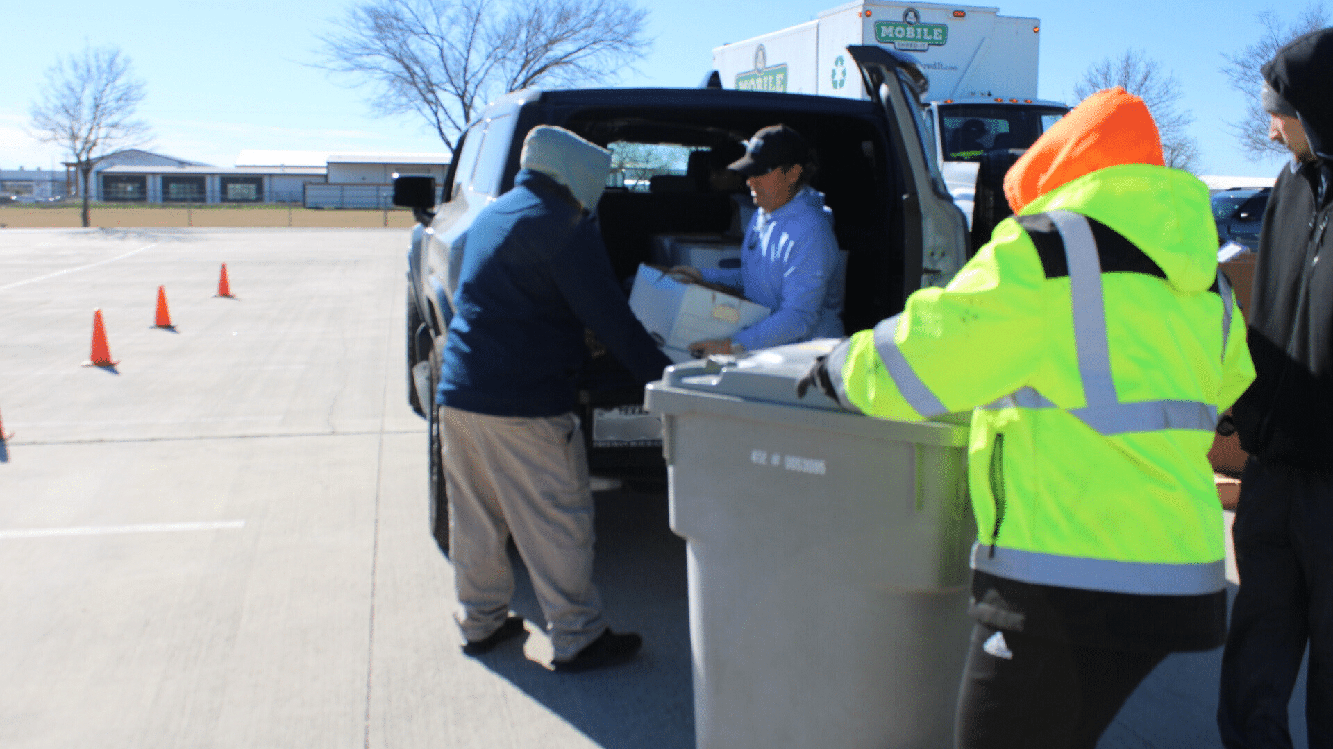 march shredding events